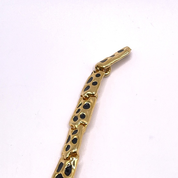 Vintage Leopard Shoulder Brooch 7 1/2" Articulating - Picture 8 of 13